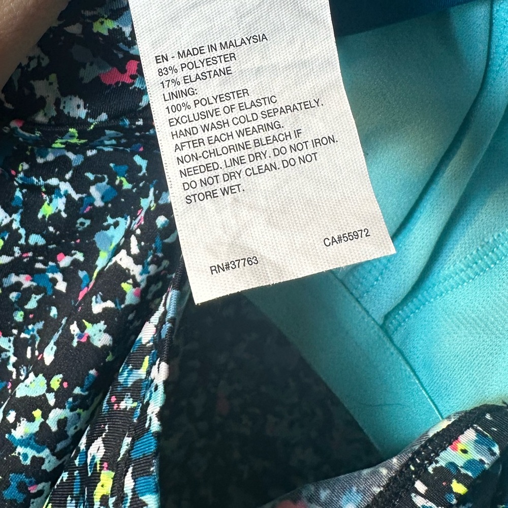 Nike Women's Printed V-Back Tankini
Top Size s - Picture 6 of 11